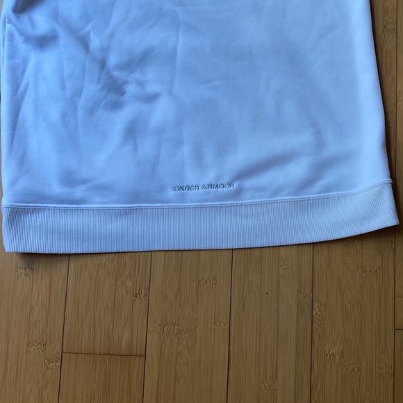 Under Armour - Womens - Small - White and silver accent sweatshirt - Picture 5 of 8